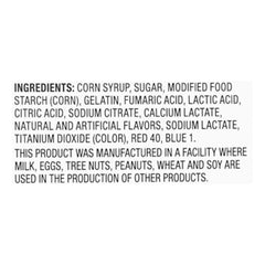 Trolli Very Berry flavor mix label highlights multi-flavor snacking appeal.