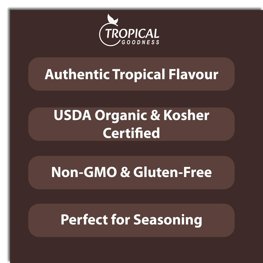 Tropical Goodness pepper powder shaker ready for seasoning grilled meats