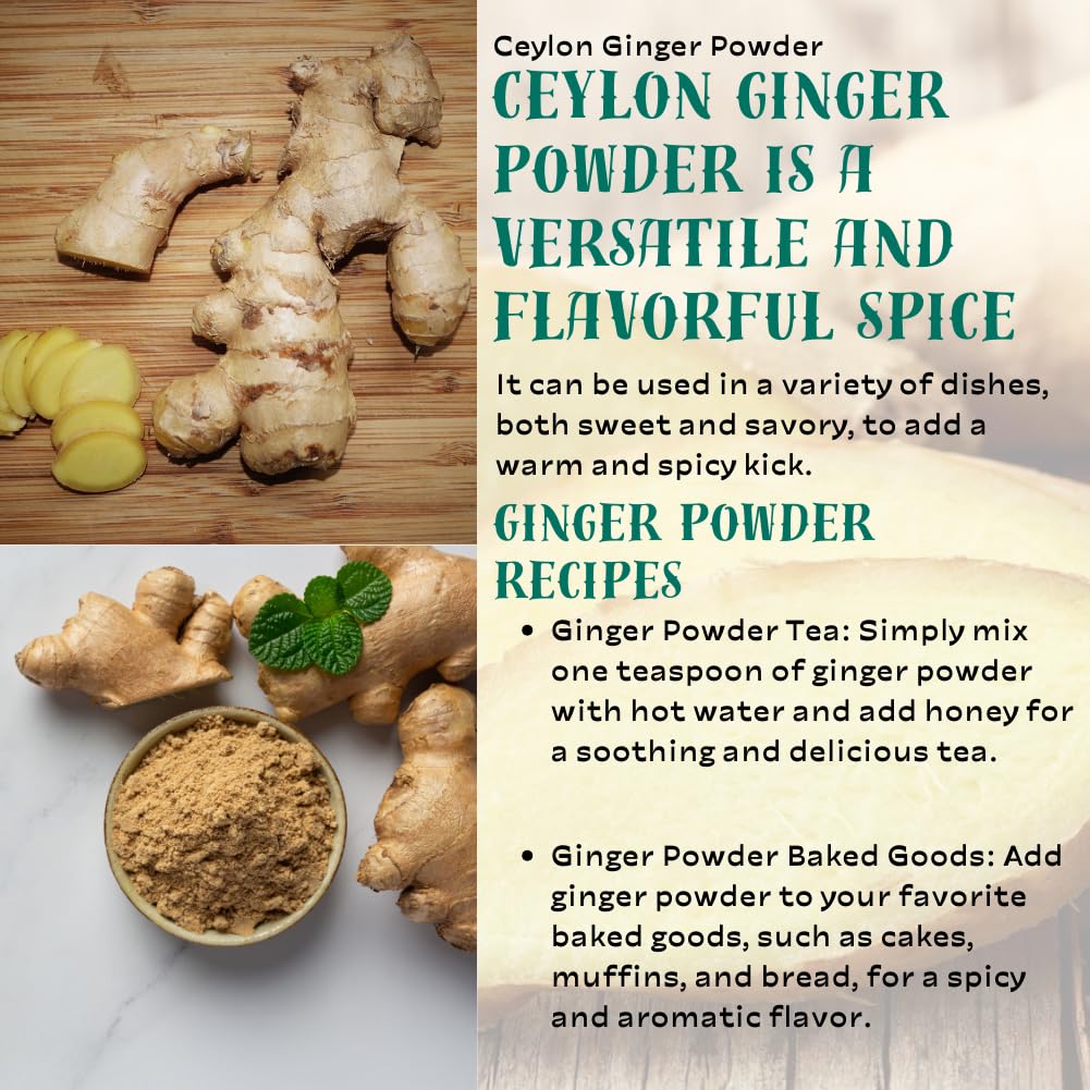 Tropical Goodness Gluten-free Ginger Powder supports clean eating in desserts