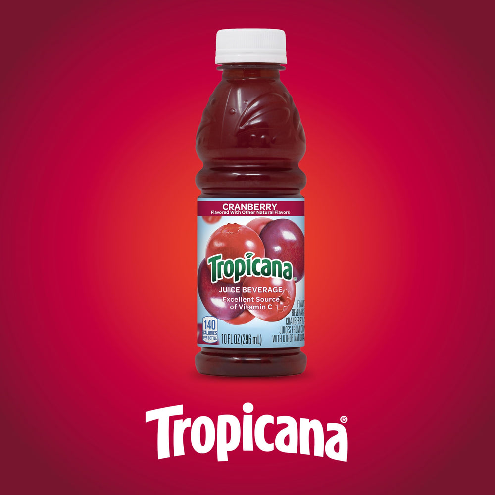 Tropicana Cranberry Cocktail Juice enjoyed by the whole family.