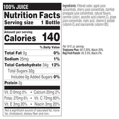 Tropicana Fruit Medley 24-pack on shelf suggesting convenient everyday hydration.
