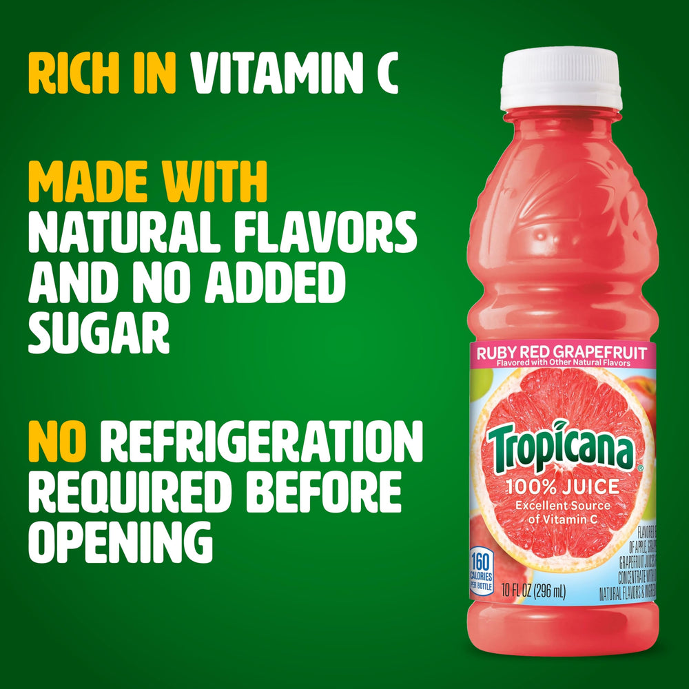 Tropicana Ruby Red Grapefruit Juice bulk delivery box for doorstep refreshment