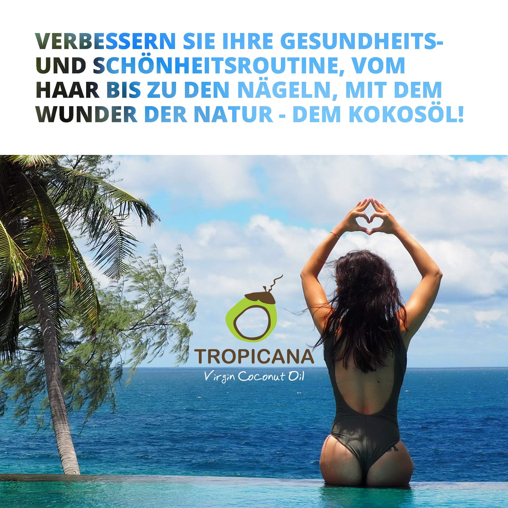 Tropicana Virgin Coconut Oil for versatile cooking and natural skin care applications.