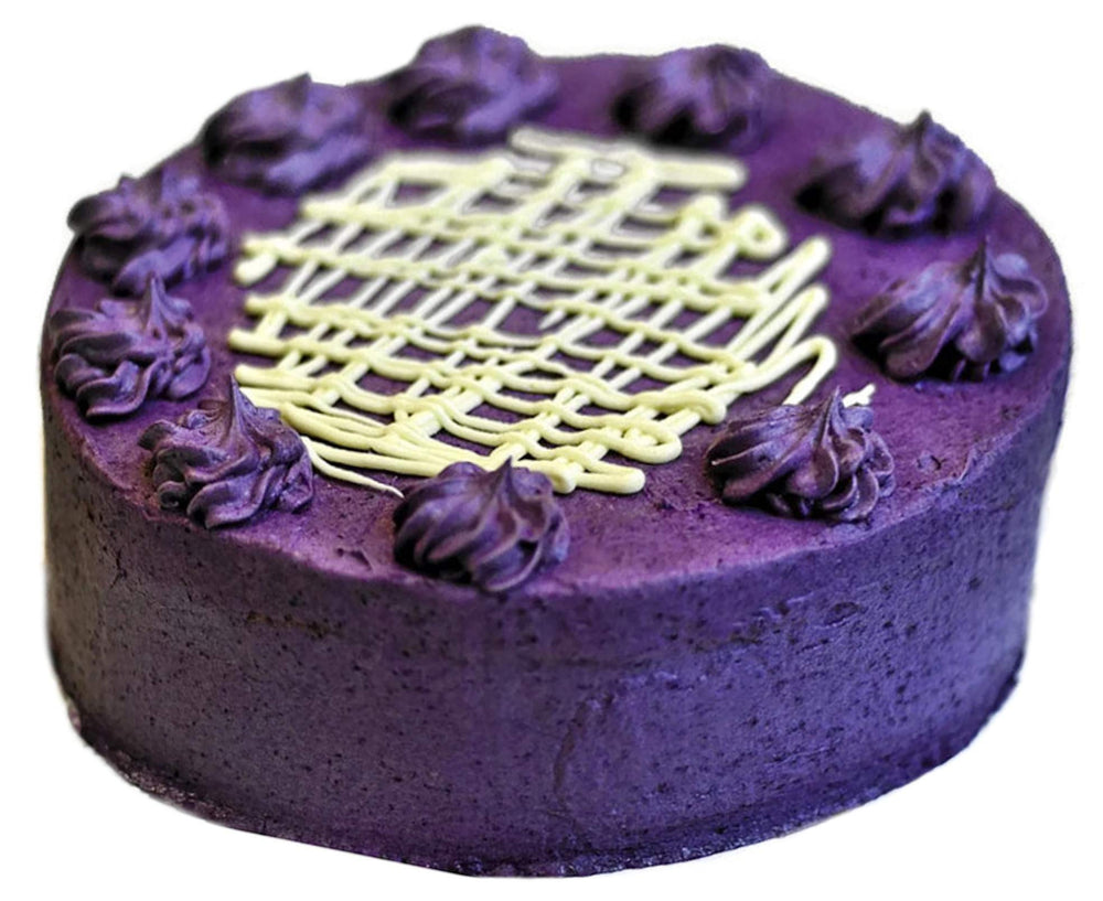 Tropics Ube Halaya close-up, smooth texture perfect as a topping for shakes.