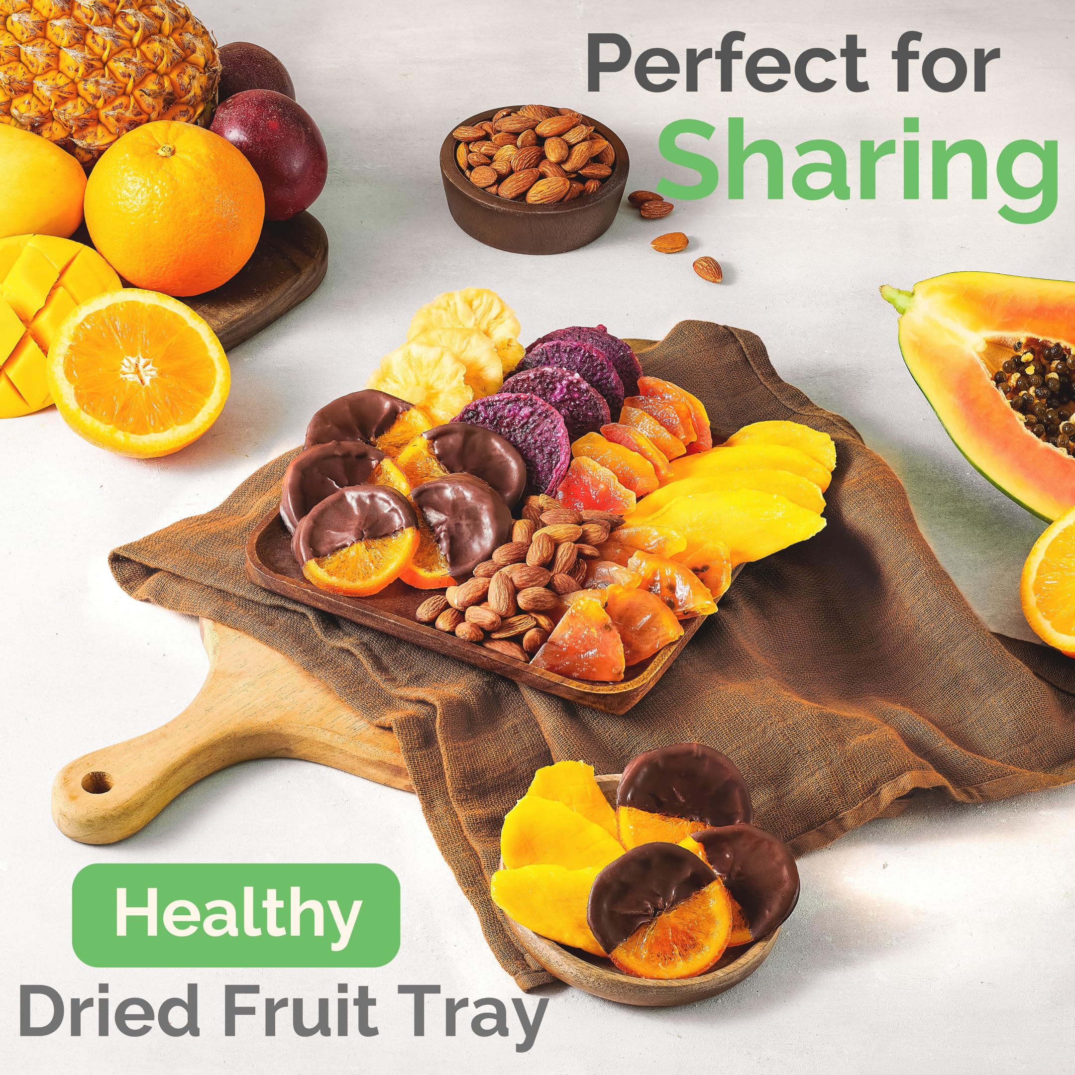 TropiJoy dried-fruit mix with nuts supports mindful snacking