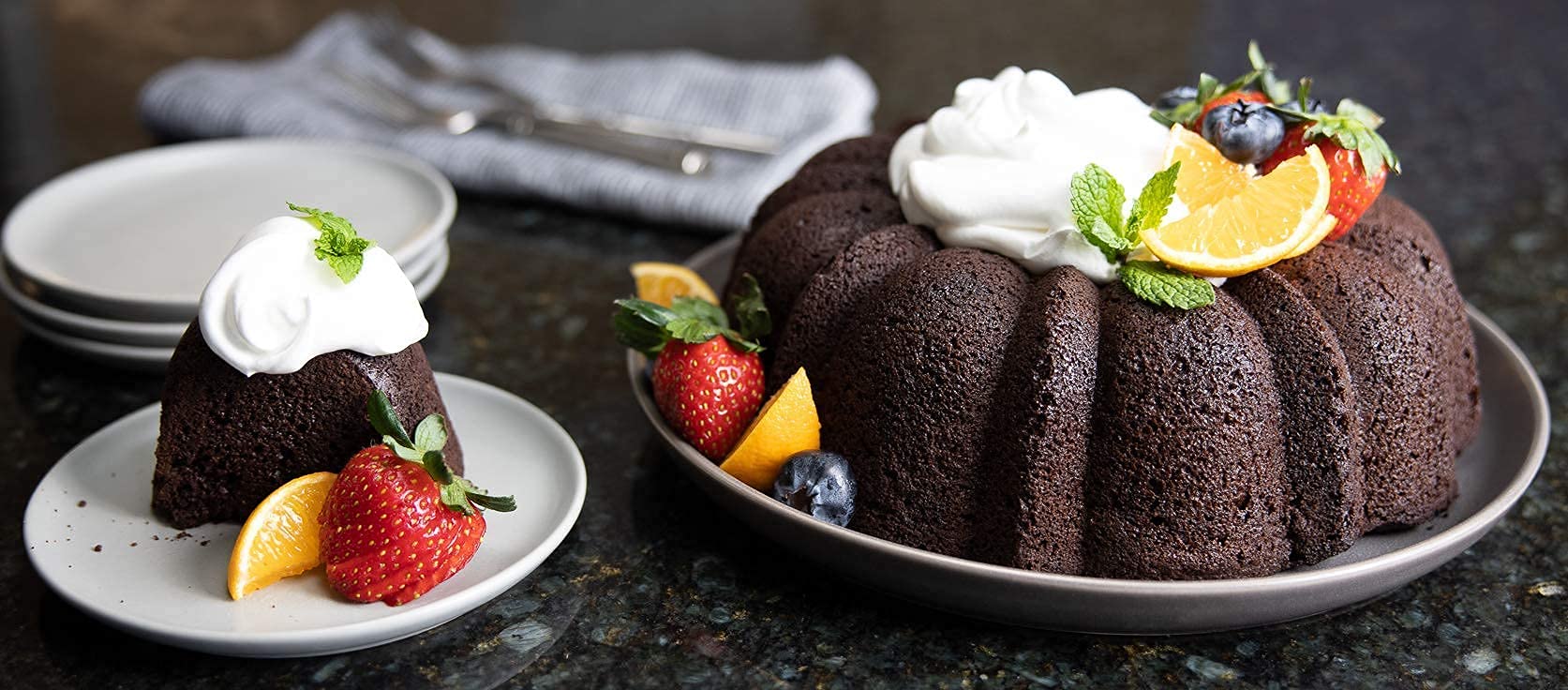 TruEats Dutch Chocolate Muffin Mix key ingredients like chickpeas and buckwheat for protein and fiber.