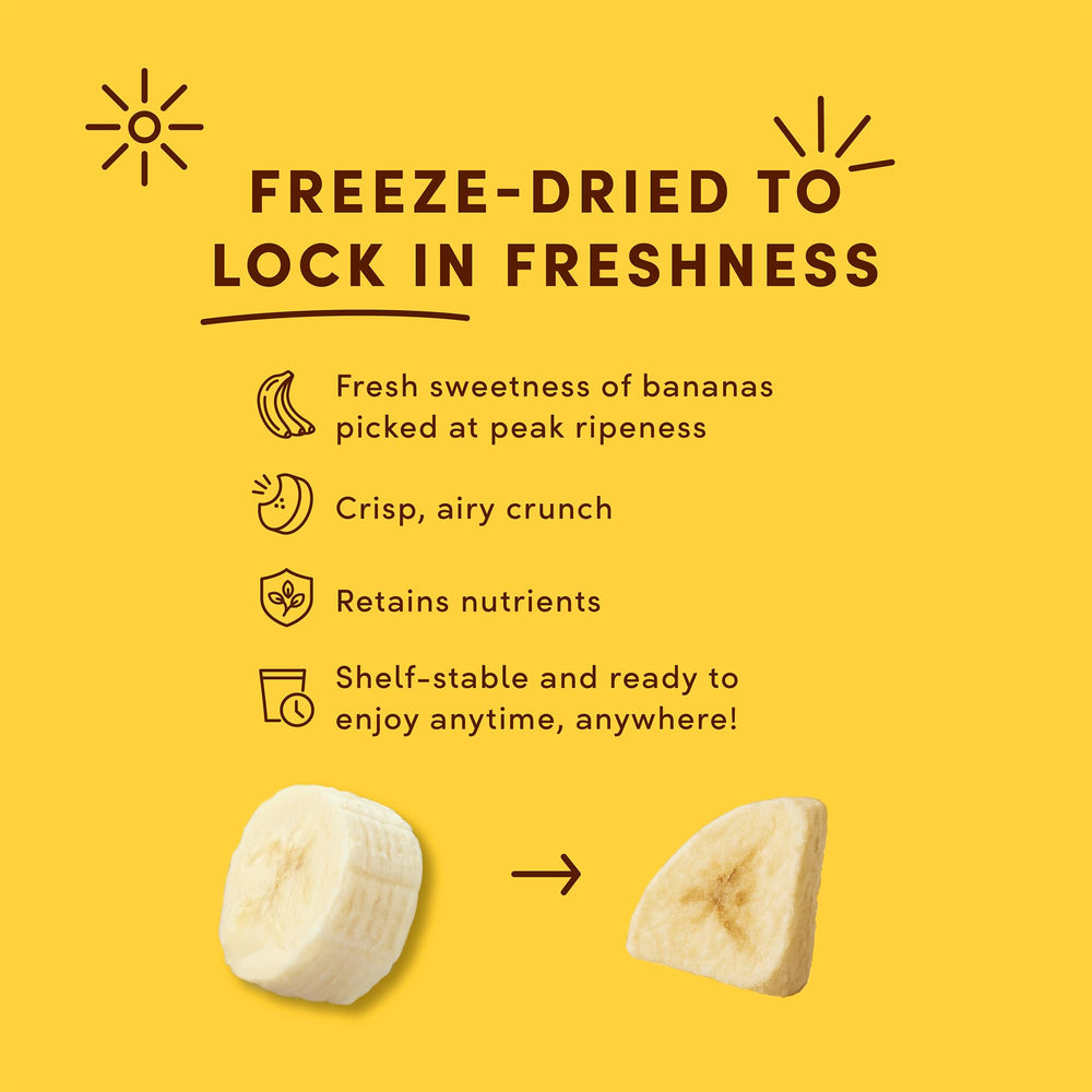 Tru Fru gluten-free, Kosher treat combining banana and chocolate