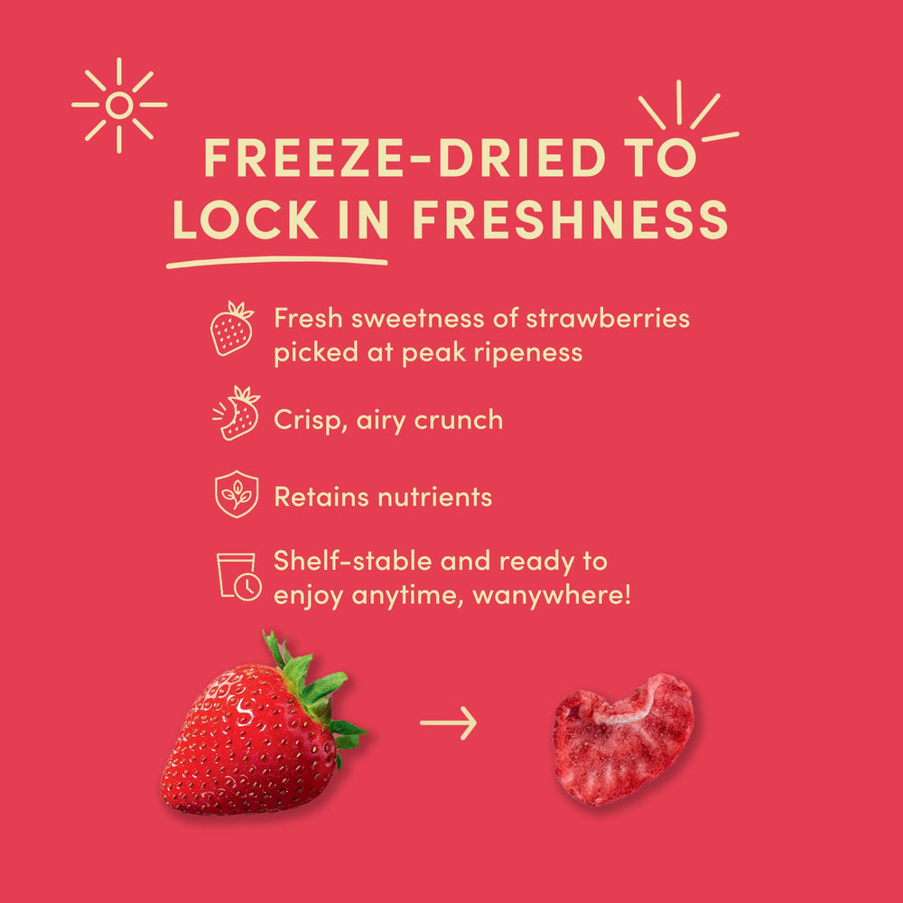 Tru Fru on-the-go snack pack ready for travel.