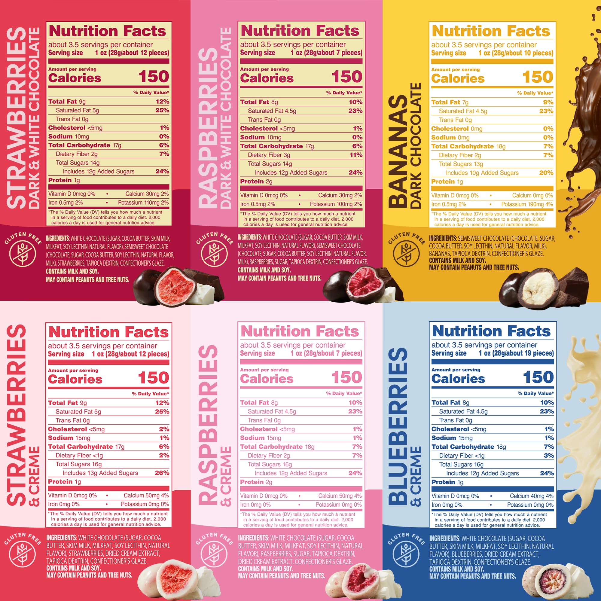Tru Fru Variety Pack on display highlights diverse, ready-to-sample flavor assortment.