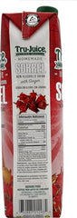 Tru Juice Sorrel-Ginger tetra pack, ideal for on-the-go sharing.