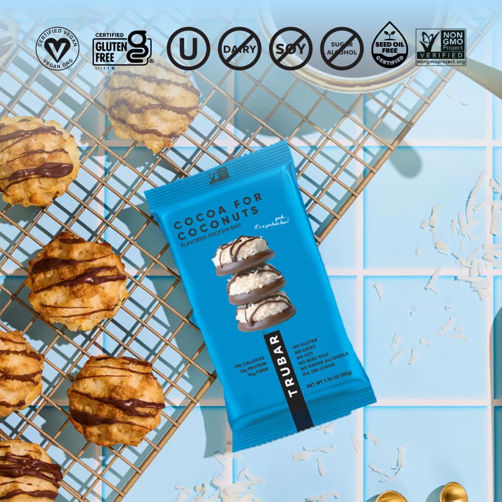 Chocolatey cocoa and coconut notes in a convenient bar