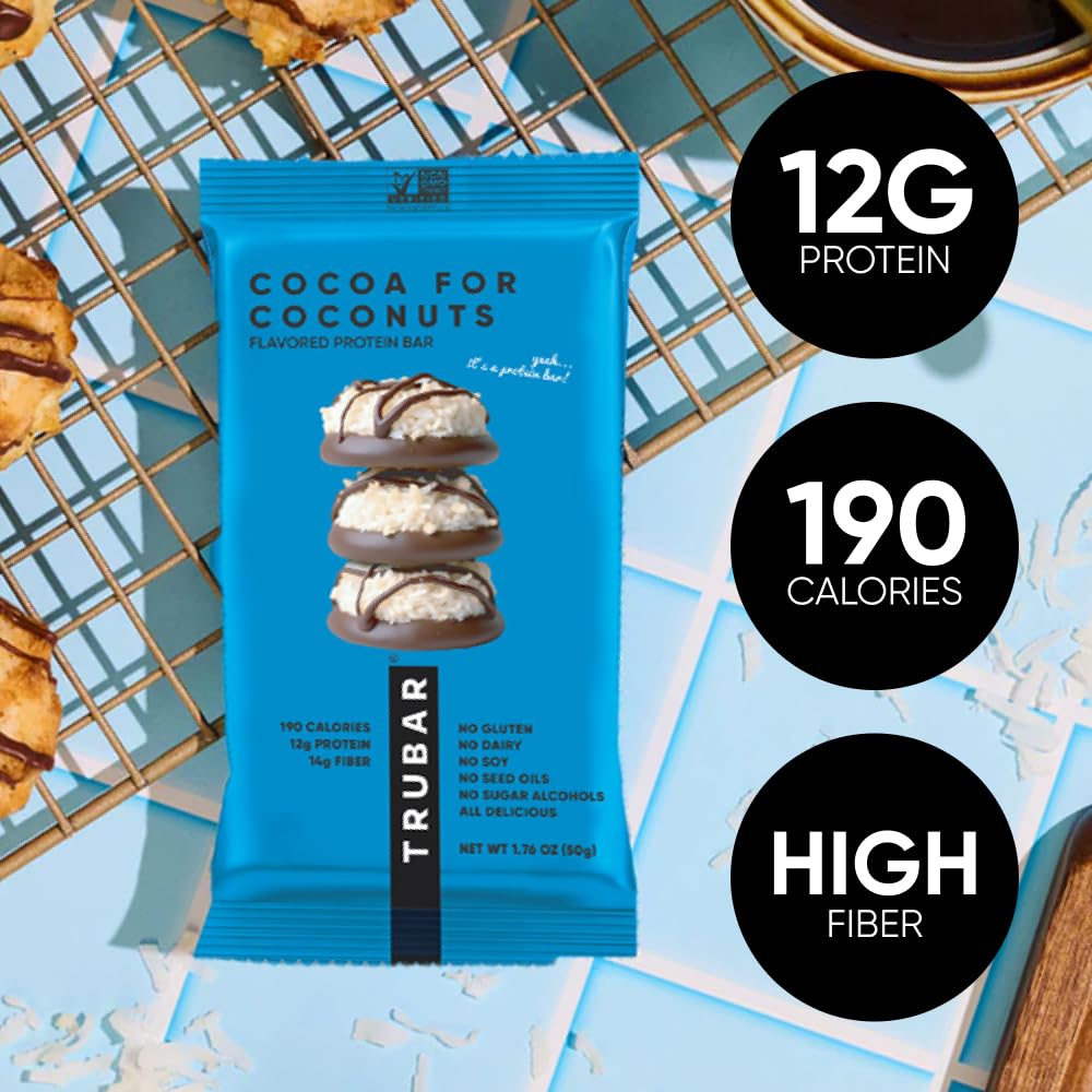 TRUBAR Cocoa For Coconuts is gluten-free and dairy-free