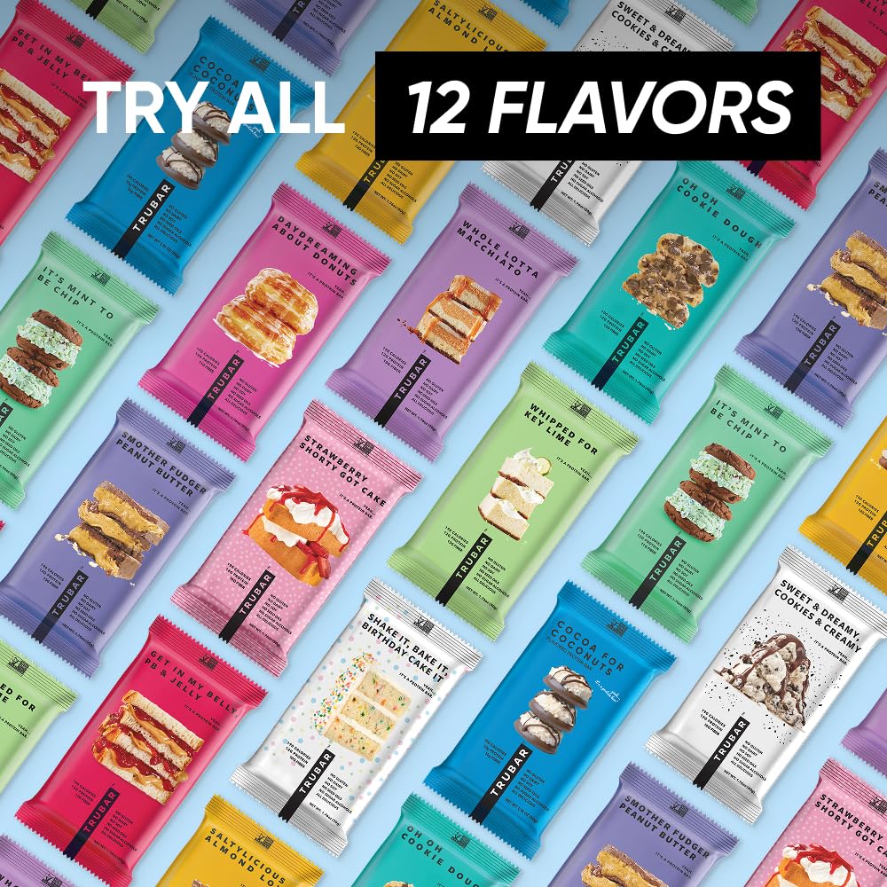 12g protein and 12g fiber per bar
