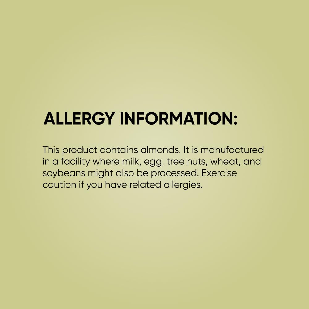 TRUBAR plant-based ingredients shot highlights almonds and cassava for clean nutrition.