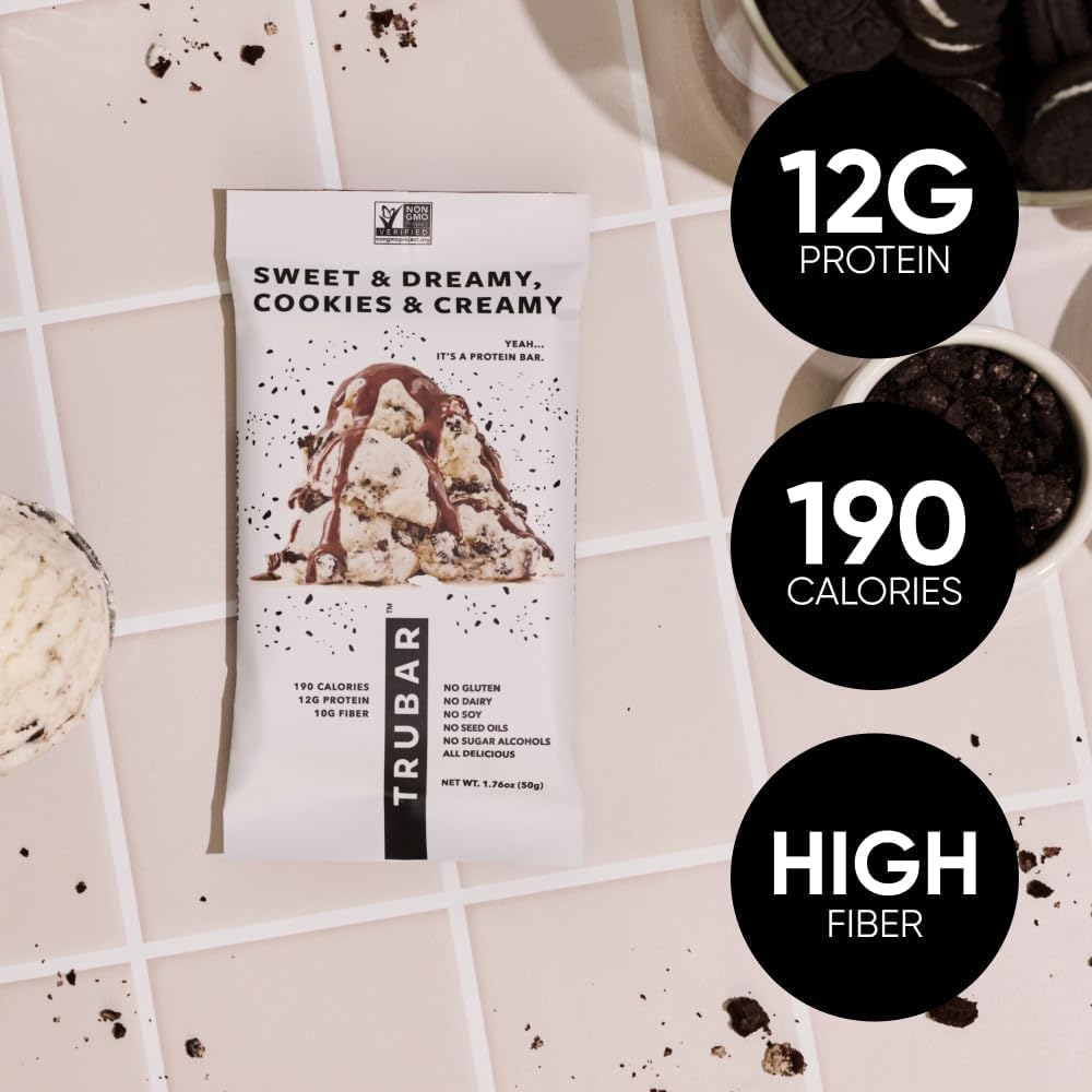 TRUBAR post-workout snack option with wholesome ingredients.