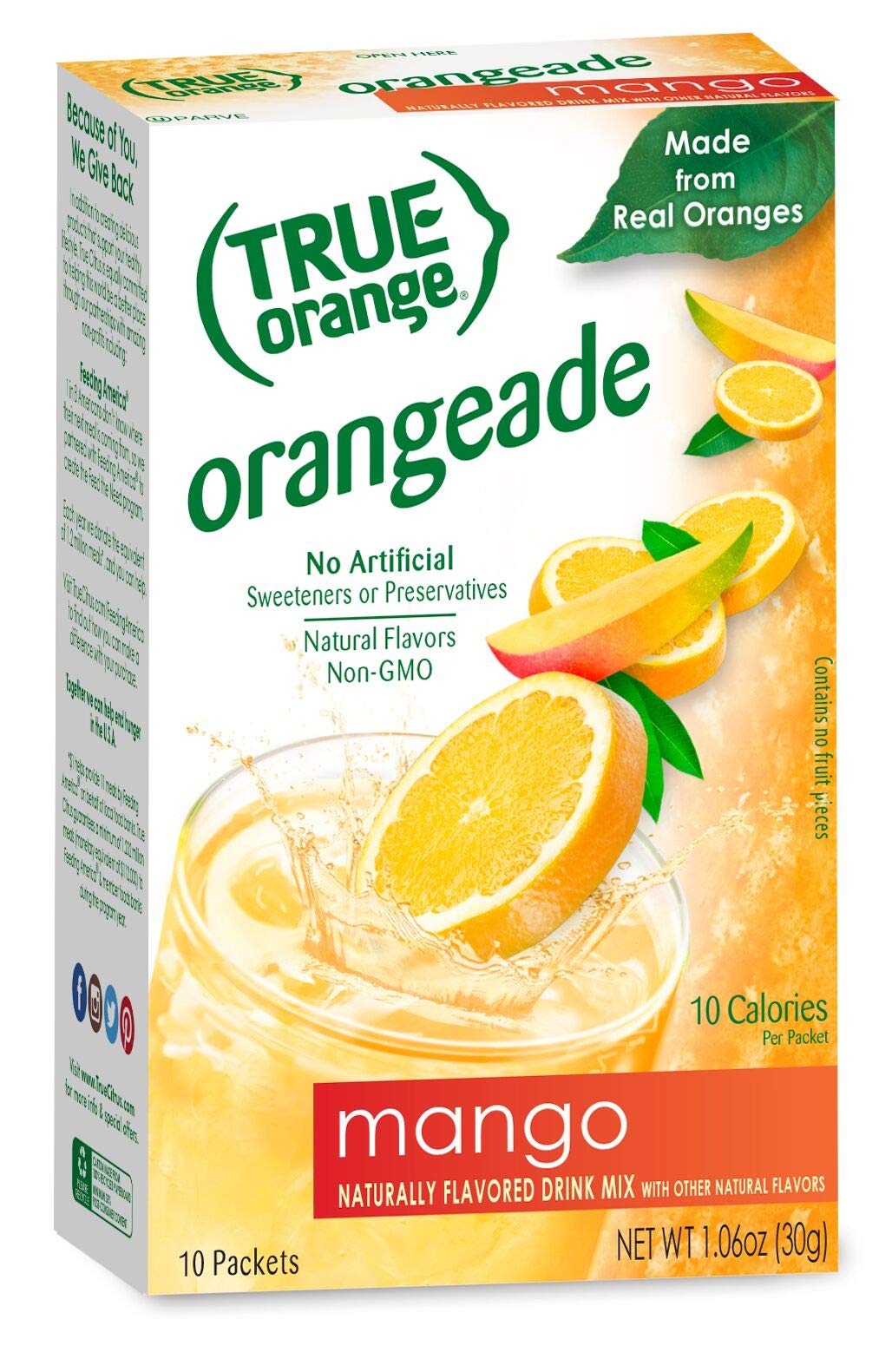 True Citrus assorted flavors display—variety for quick drink flavor choices
