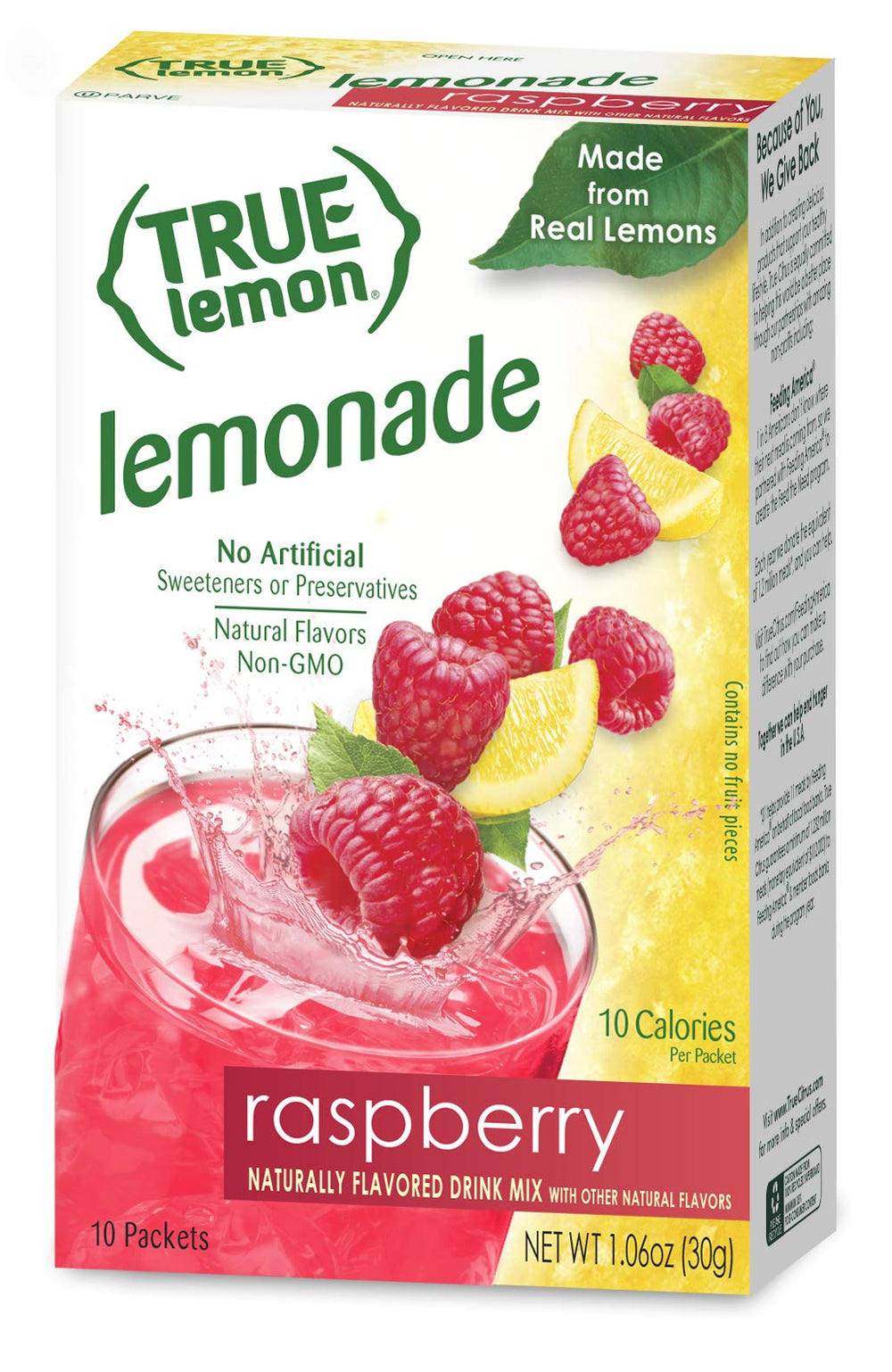 True Citrus Mango Orange Lemonade packet—tangy flavor for water or tea