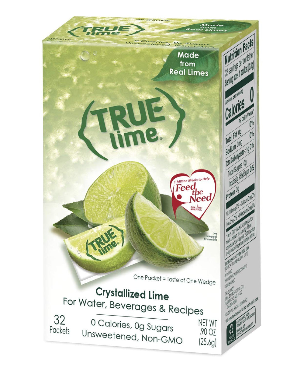 On-the-go True Citrus flavor packets for easy flavoring anywhere