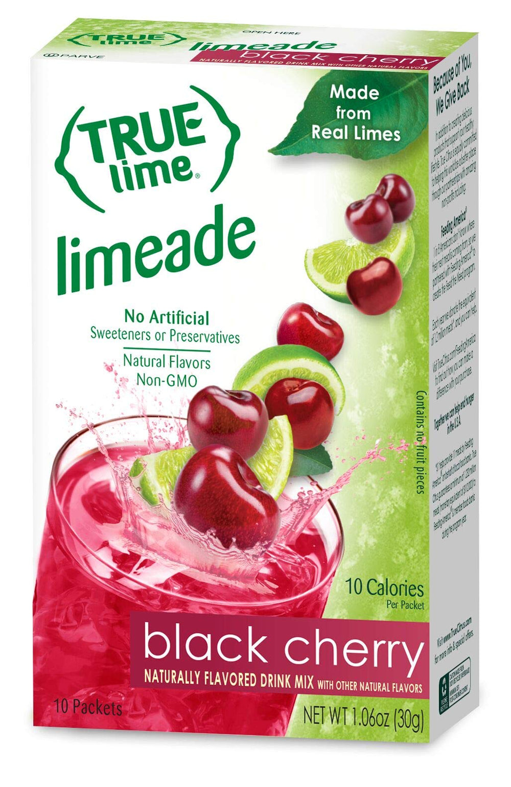 True Citrus Peach Lemonade packet—bright citrus flavor for beverages
