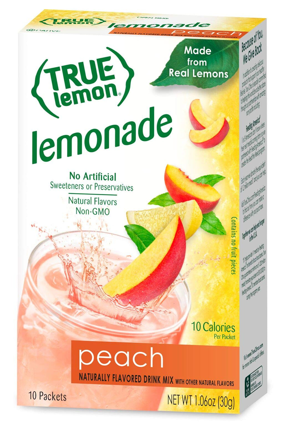 True Citrus Raspberry Lemonade packet—fresh flavor for seltzer or tea