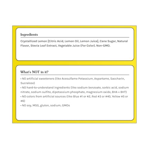 Closeup of True Lemon Strawberry Lemonade packet showing label and flavor.