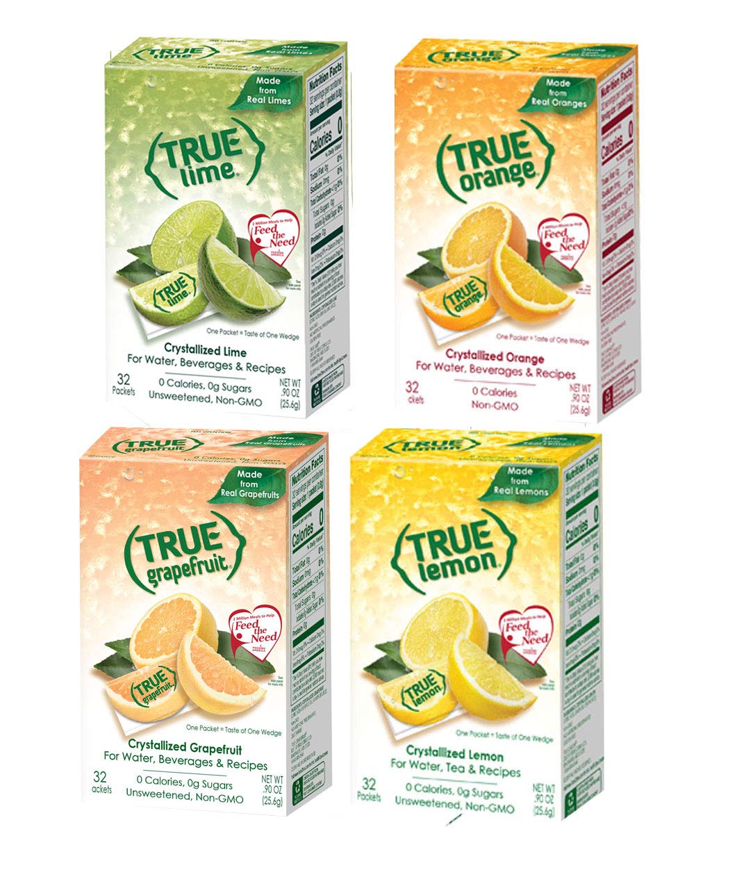 True Lemon 32-count box from True Citrus, ready for quick lemon flavoring