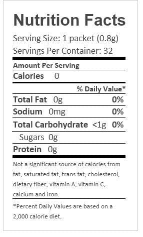 True Lime 32-count box offering zesty lime flavor for drinks