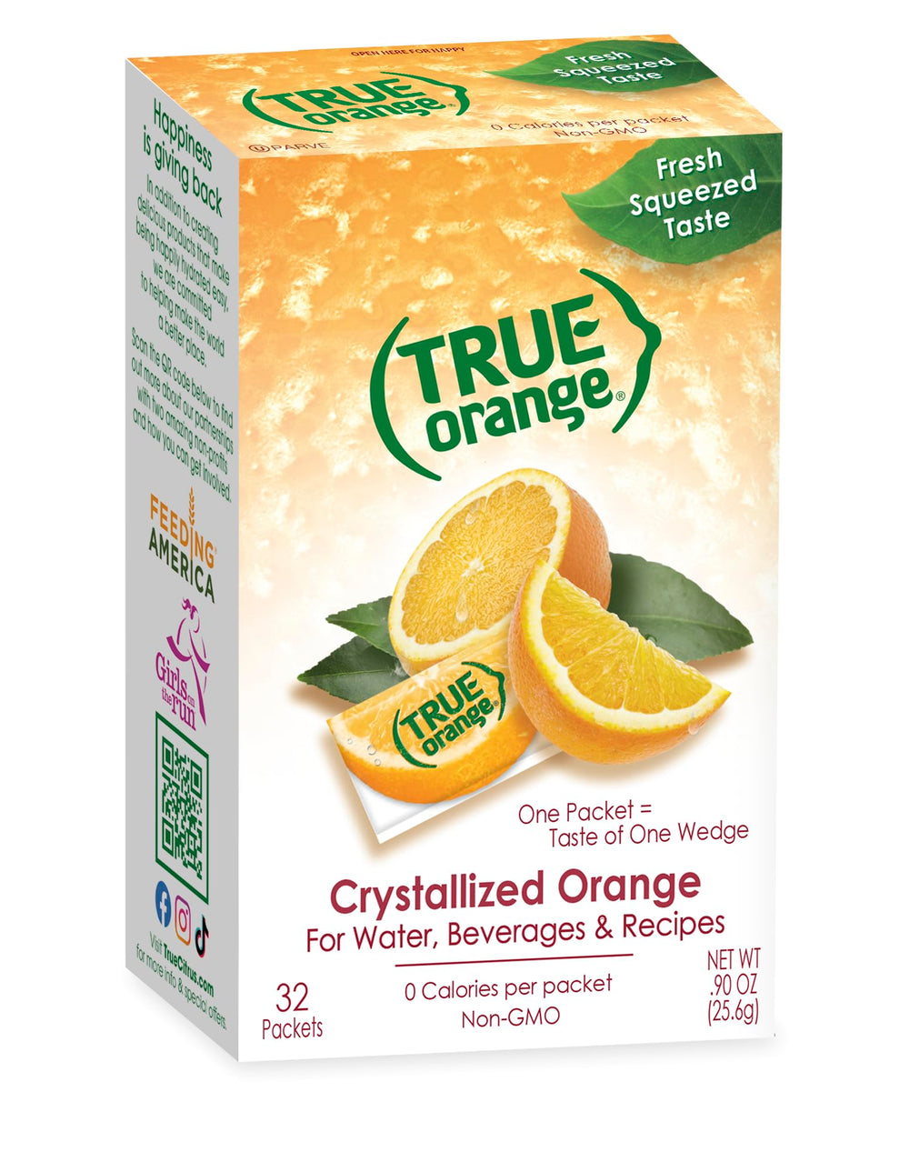 True Citrus True Orange bulk dispenser front for easy hydration.