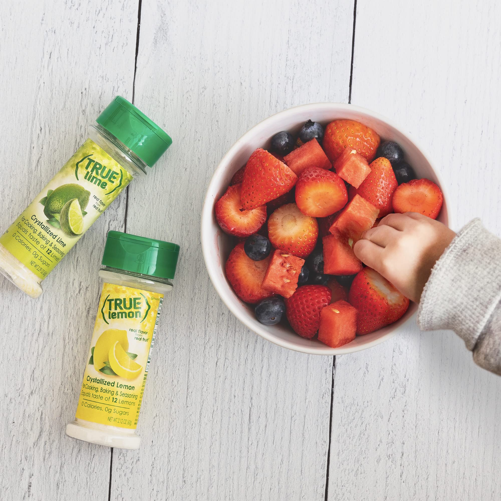 True Lemon Crystalized Lemon Shaker replaces lemon juice in recipes