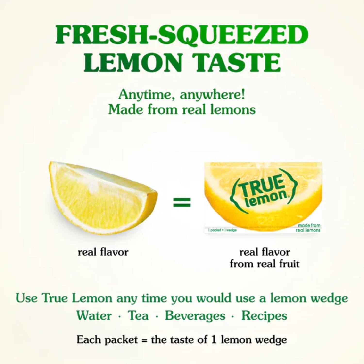 True Lemon lemon crystals close up emphasizing fresh citrus aroma