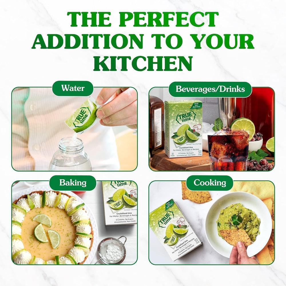 True Lime in baking adds citrus flavor without artificial additives.