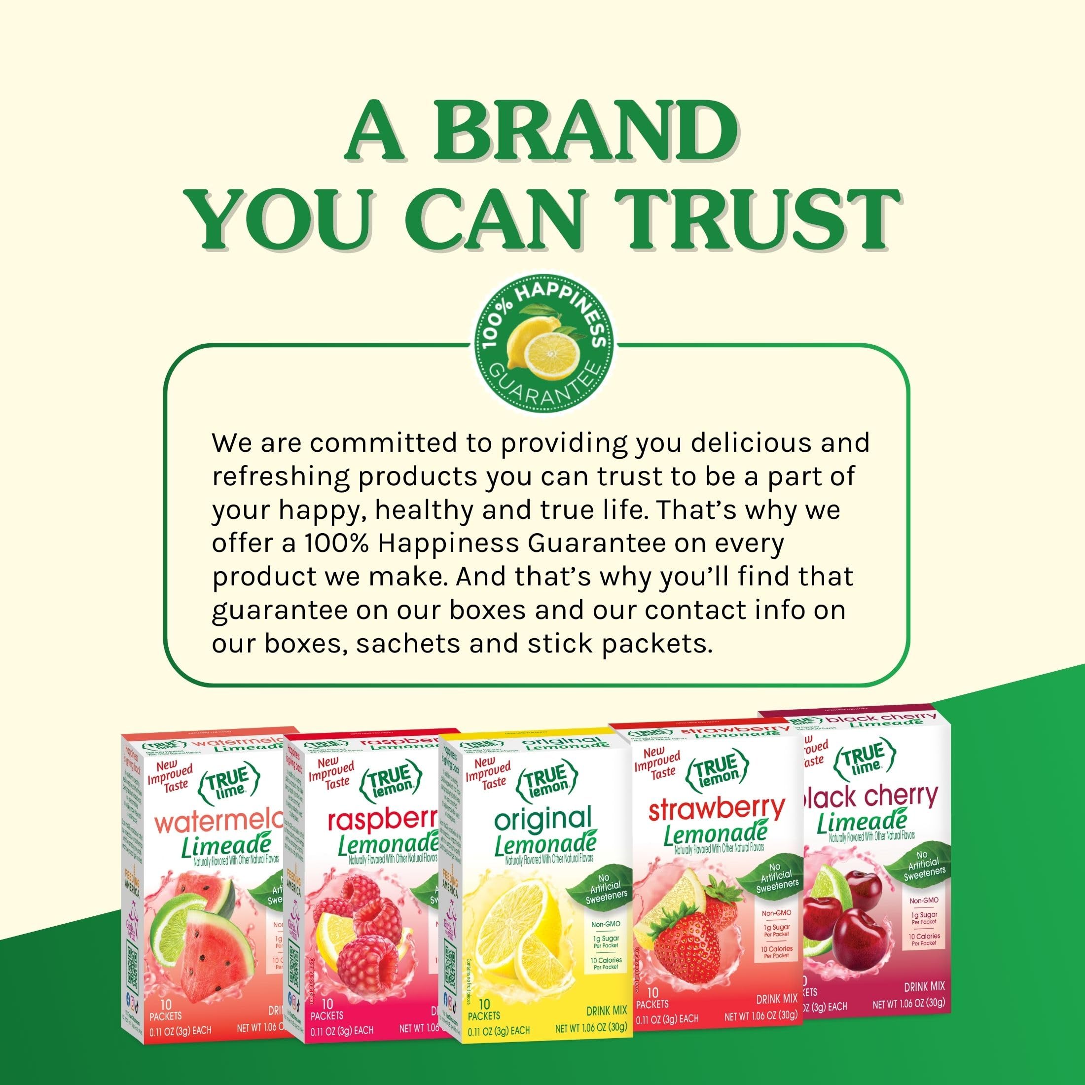 Gluten-free formulation with no artificial flavors or preservatives.