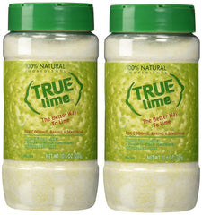 True Lime shaker front view showcases a portable, 10.6 oz citrus option for on-the-go flavor.