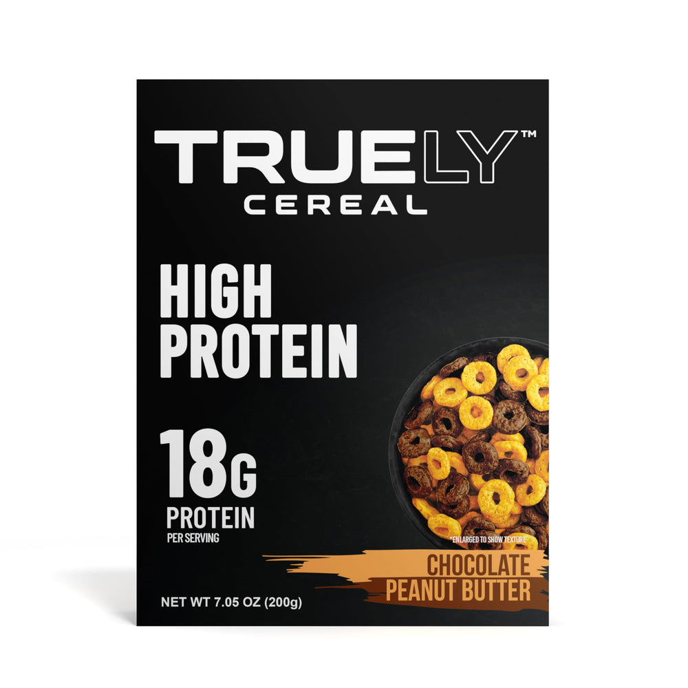 Truely Cereal avocado oil ingredient visual emphasizing quality fats in the mix.