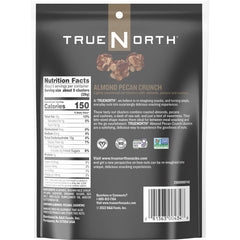 Nut clusters close-up shows sea salt for balanced flavor.