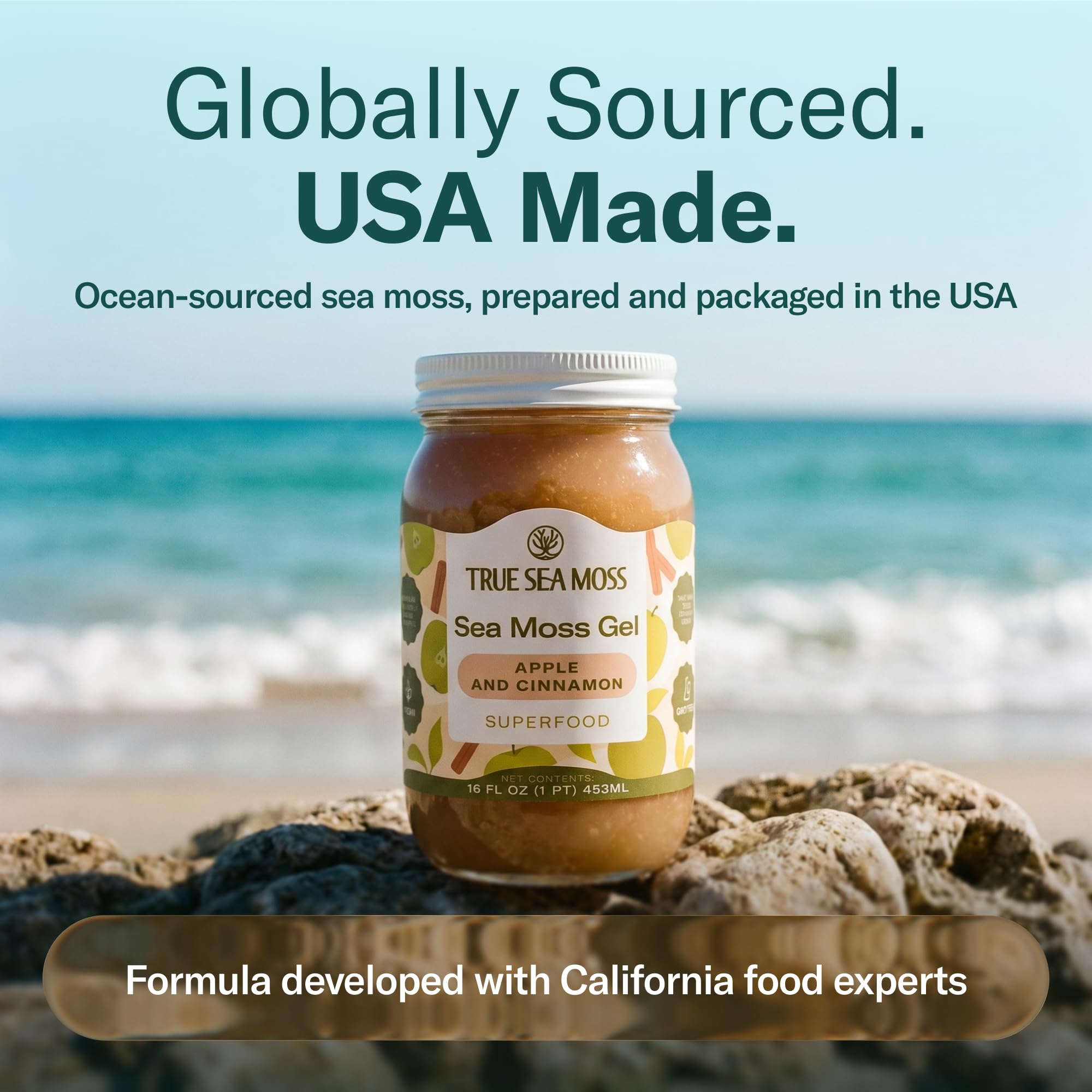 Two tablespoons daily dose of TrueSeaMoss for an easy wellness routine