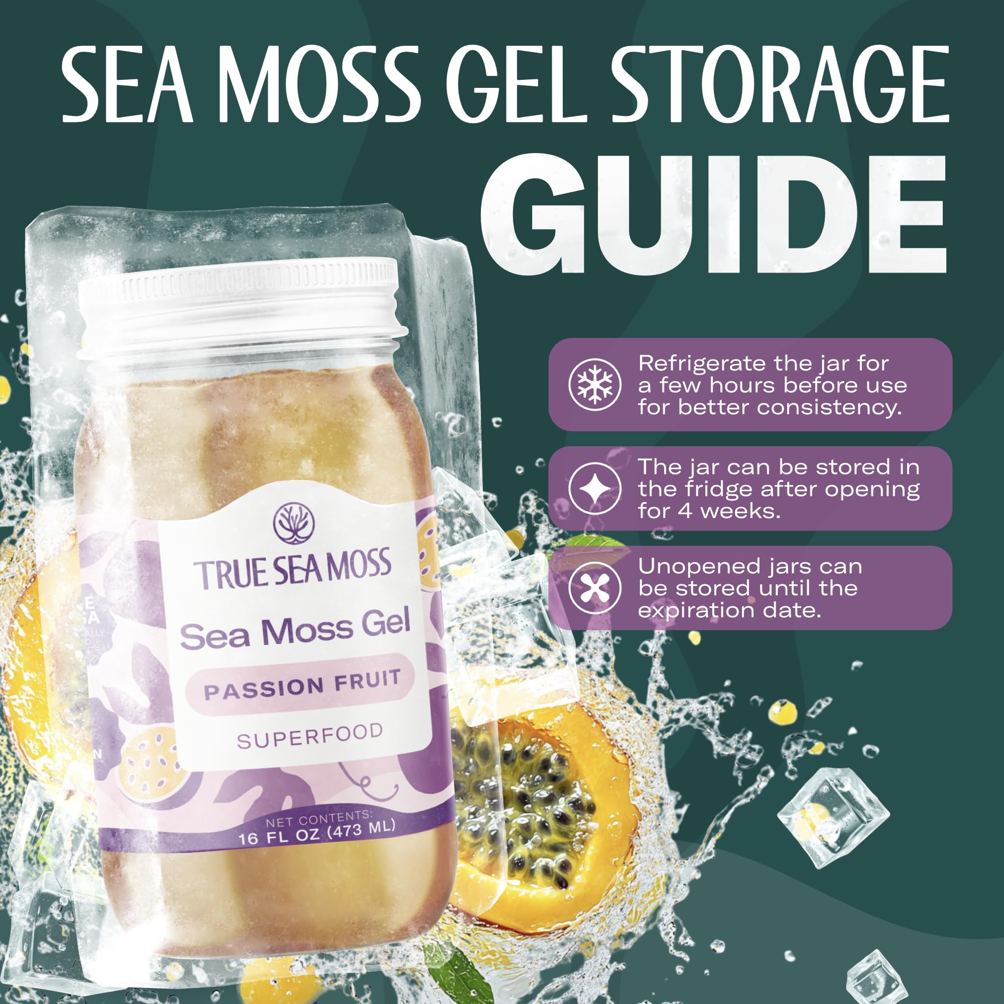 TrueSeaMoss gel as a facial mask nourishes skin minerals gently.