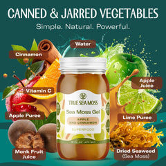 TrueSeaMoss gel jar reveals smooth texture ideal for drinks