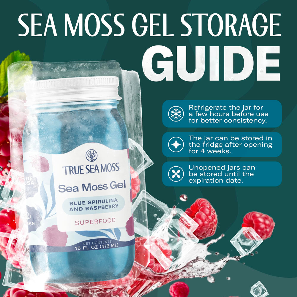 TrueSeaMoss can be used as a natural facial mask.