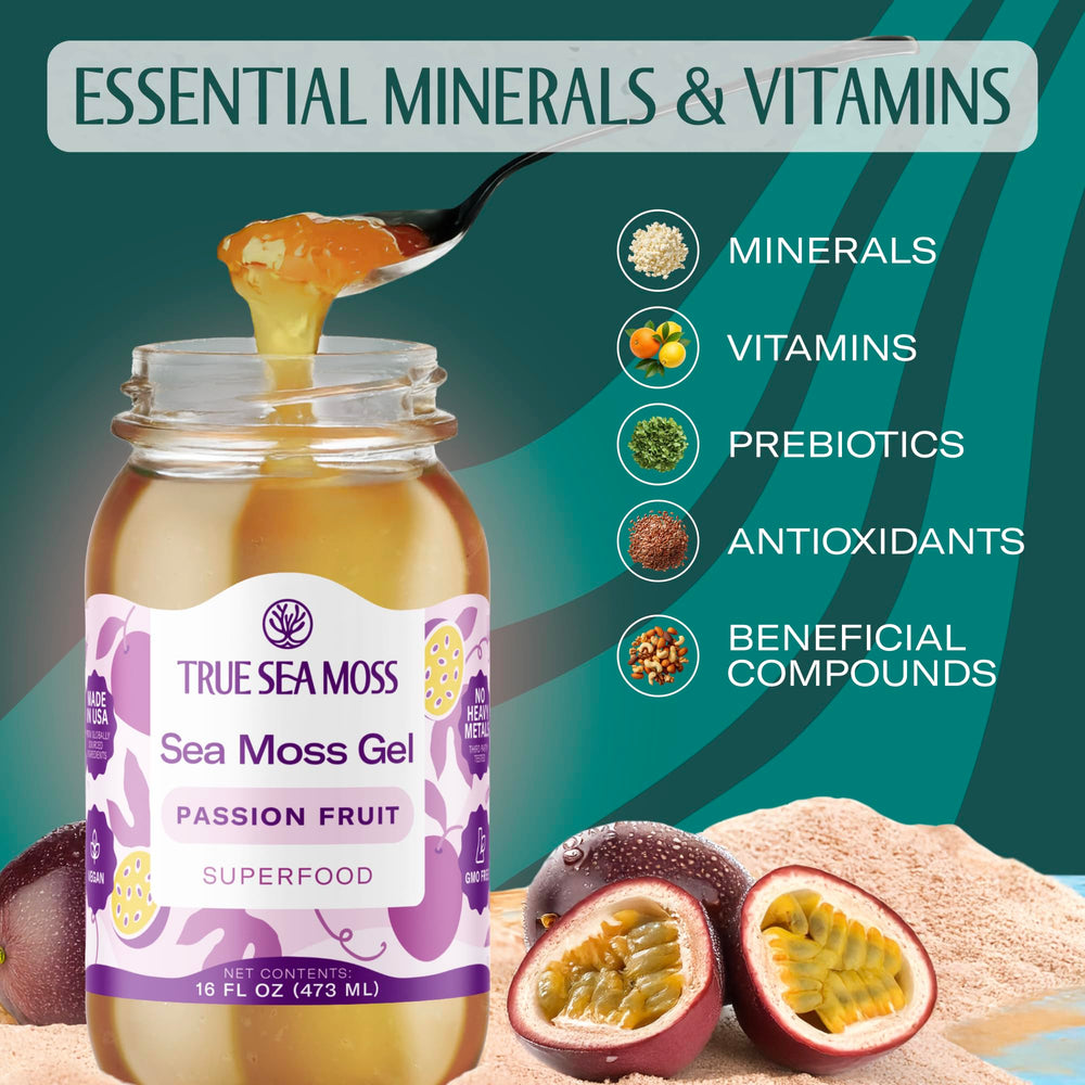 Smoothie idea: TrueSeaMoss gel swirl for extra texture and nutrition.