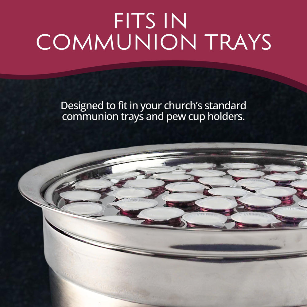TrueVine standard tray-fit cups support easy distribution in large or small gatherings.