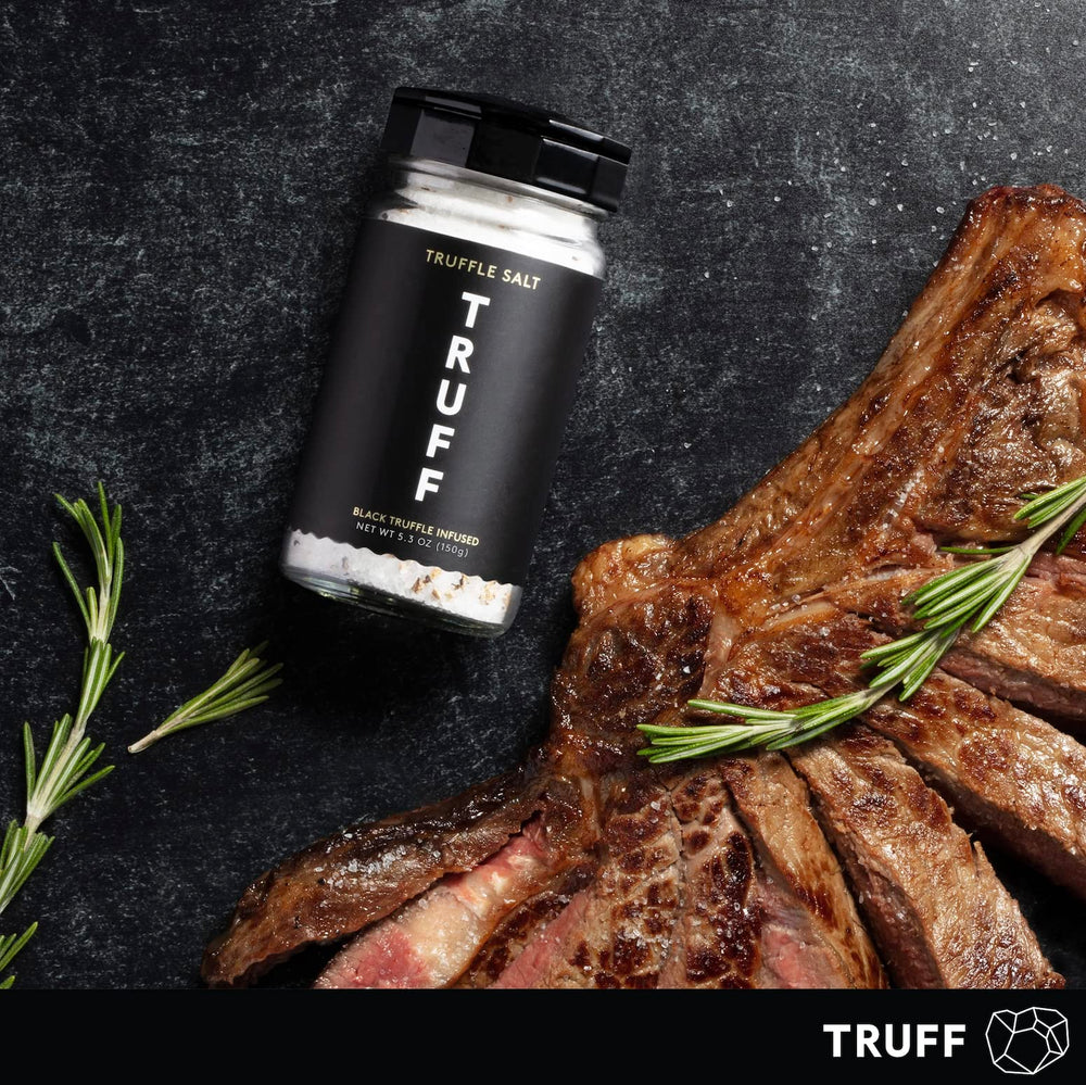 TRUFF Black Truffle Salt invites experimentation from snacks to side dishes
