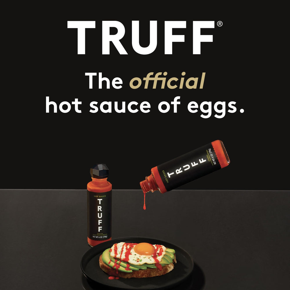 TRUFF packaging image signals gift worthy premium hot sauce