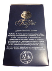 Truffettes de France dark chocolate truffles close-up, rich aroma and smooth melt.