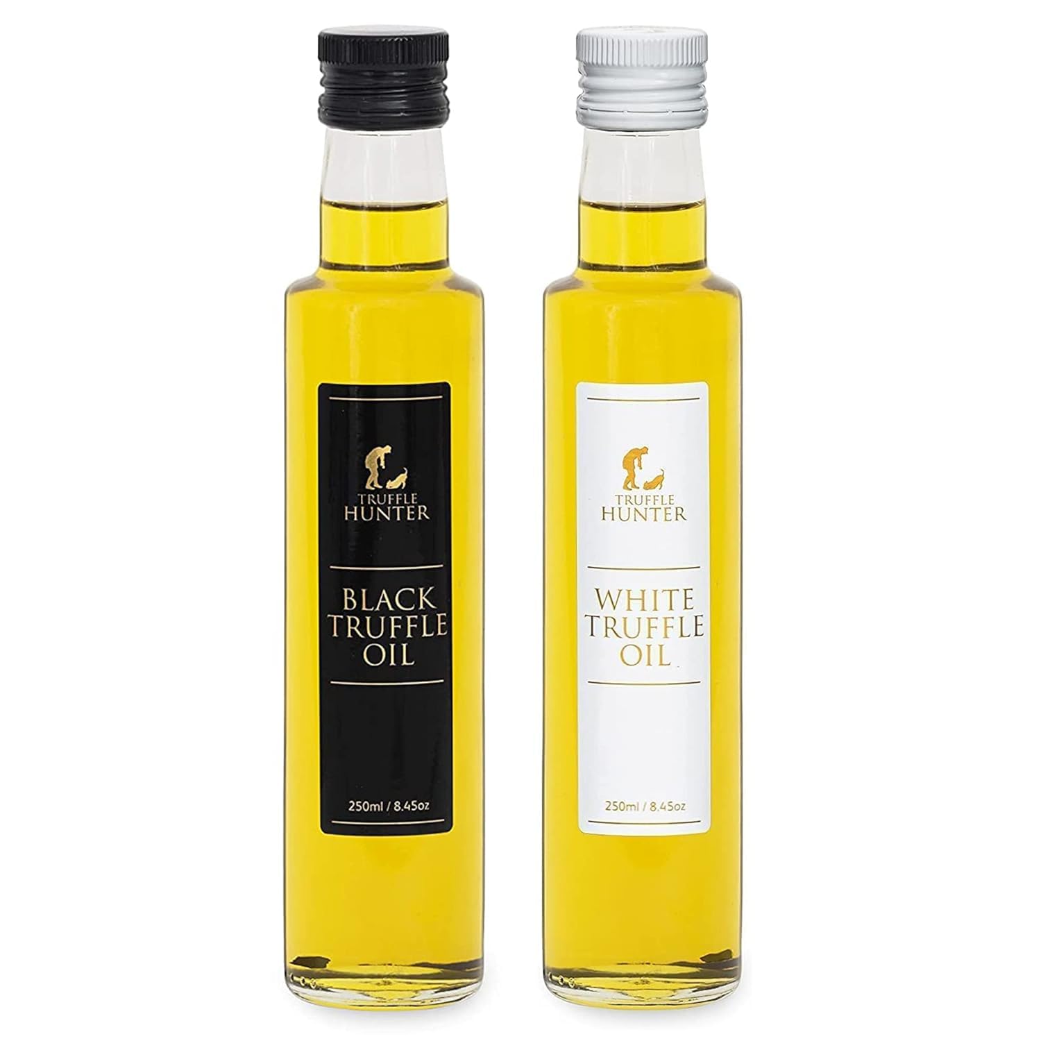 TruffleHunter black truffle oil bottle pour for finishing and aroma