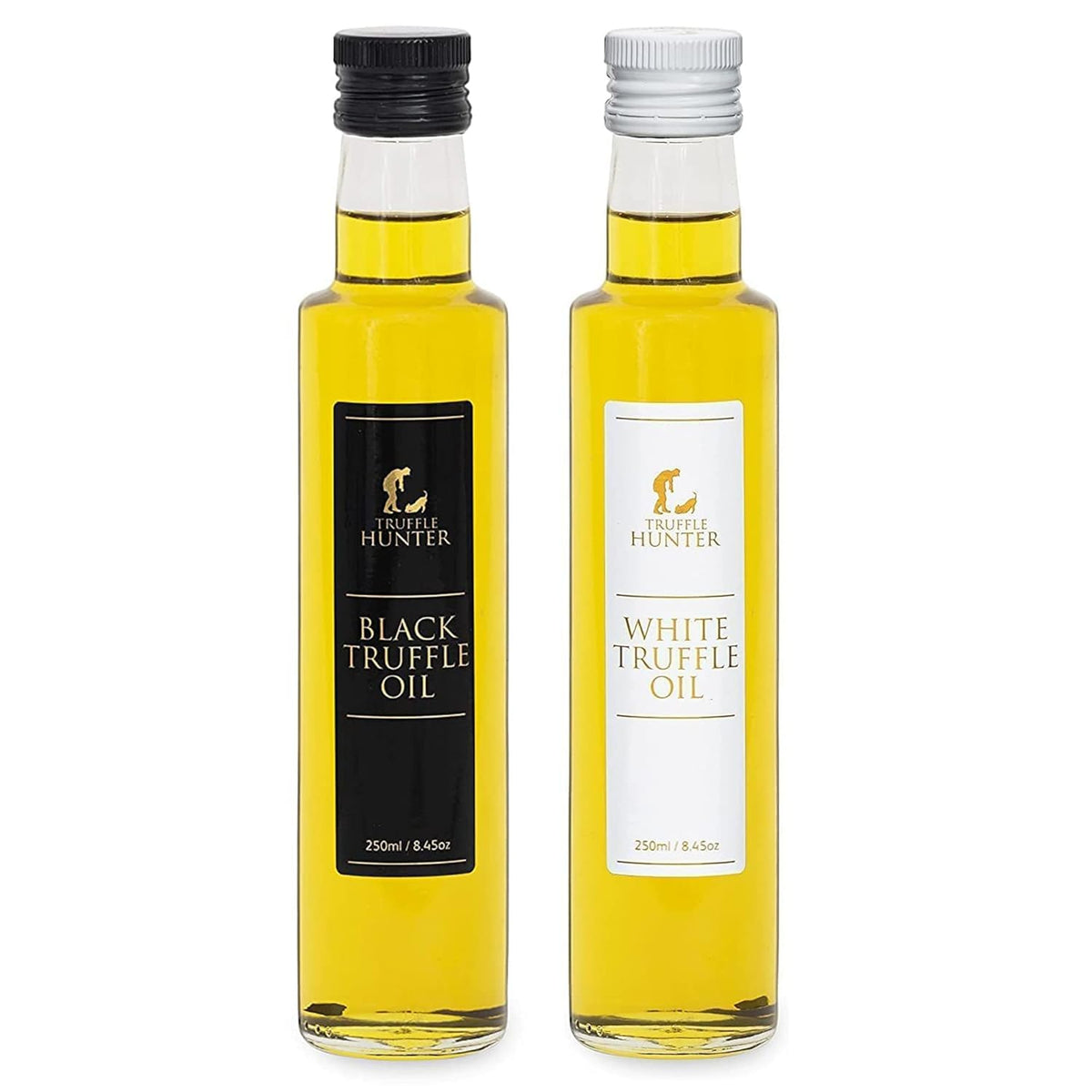 TruffleHunter black truffle oil bottle pour for finishing and aroma