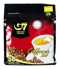 Prepared Trung Nguyen G7 cup with crema, showcasing bold flavor