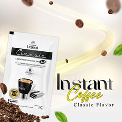 TRUNG NGUYEN LEGEND Classic cup shows a rich aroma for a refreshing break.