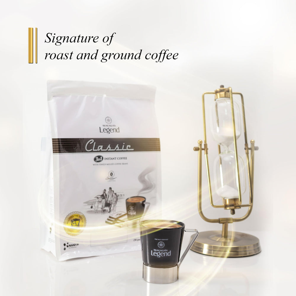 TRUNG NGUYEN LEGEND Classic travel pack makes premium coffee easy during trips.