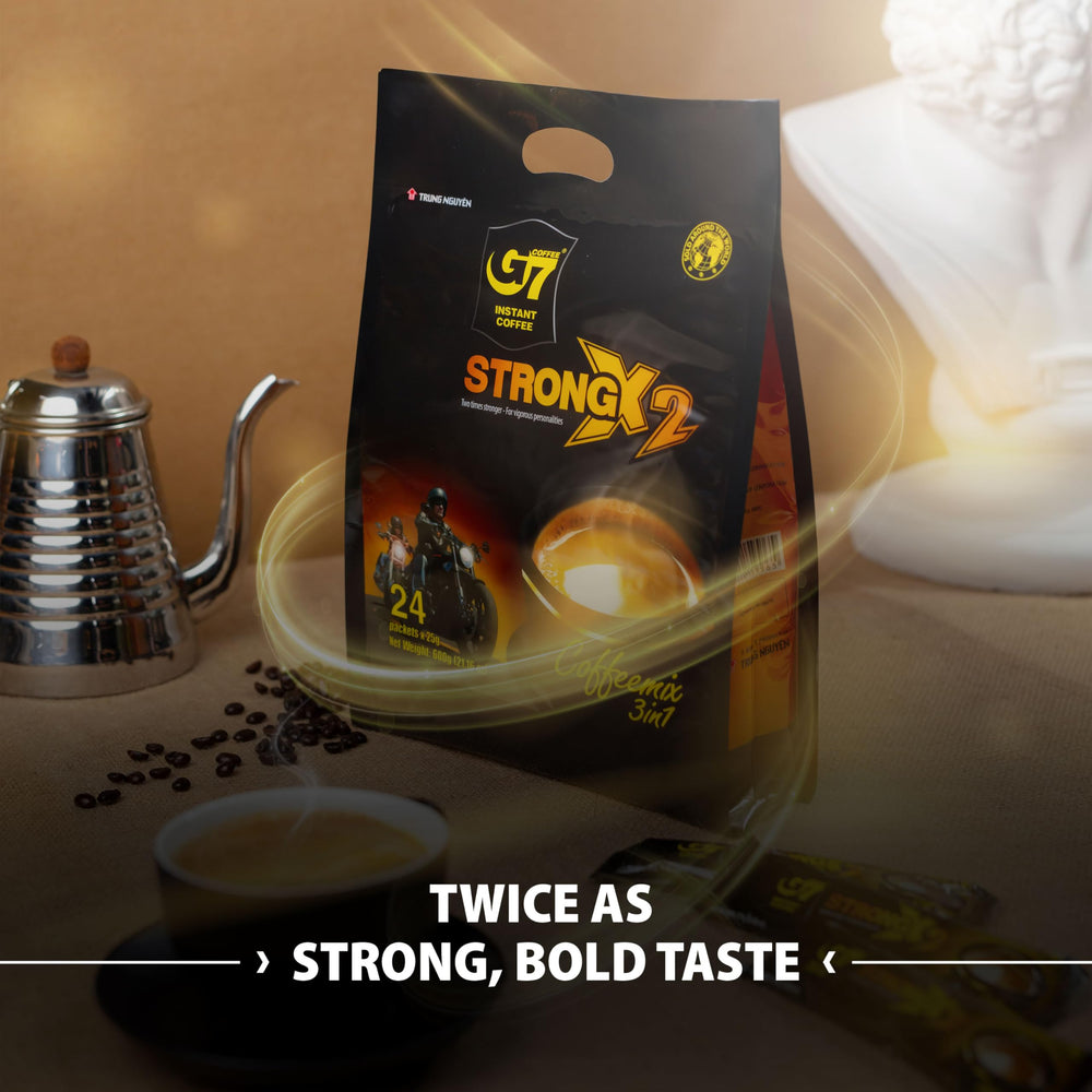 TRUNG NGUYEN LEGEND G7 bold aroma brew with rich Vietnamese flavor.